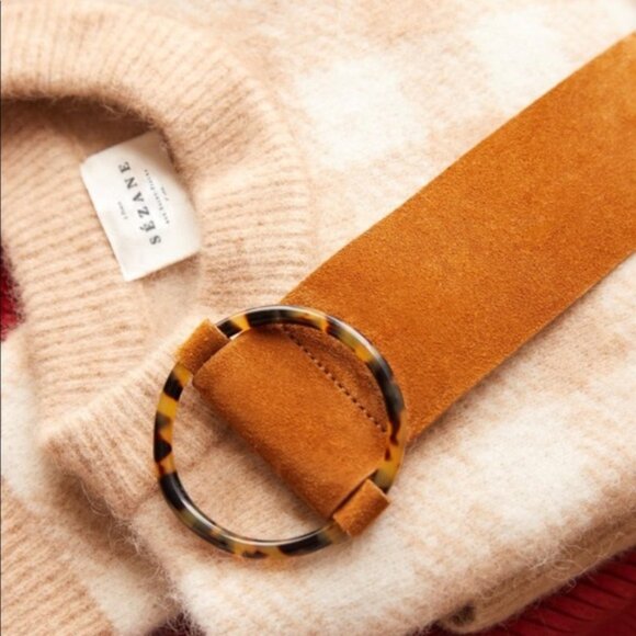NWOT Sezane Ben Belt. Camel main image 9